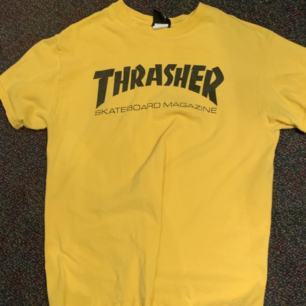 Trashes Skate Tee yellow